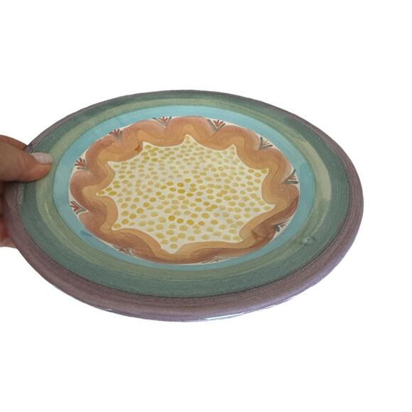 MacKenzie-Childs Vintage Brittany Dessert Plate 8.5” - Picture 2 of 8